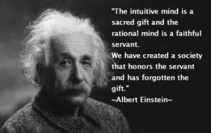 conversations einstein and quote abt faithful servent or gift